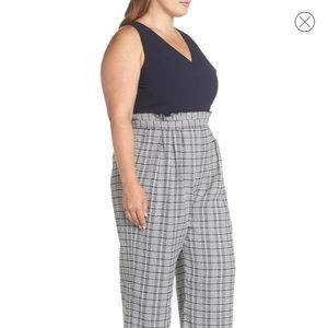 Chelsea 28 wide leg tweed jumpsuit (plus)
